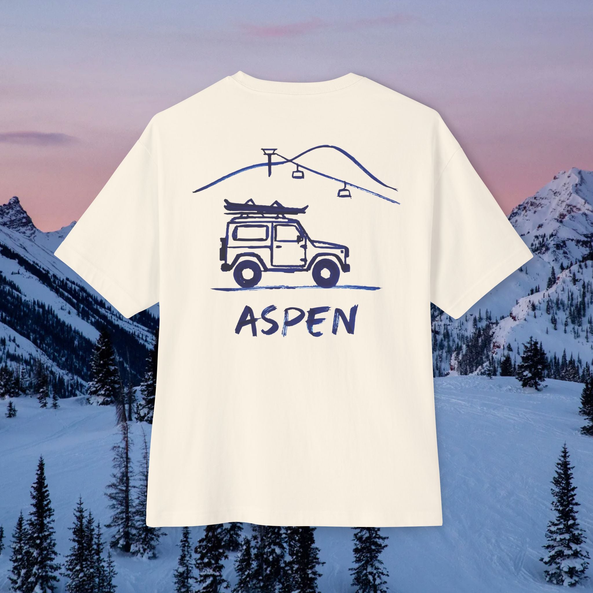 Aspen Jeep Tee