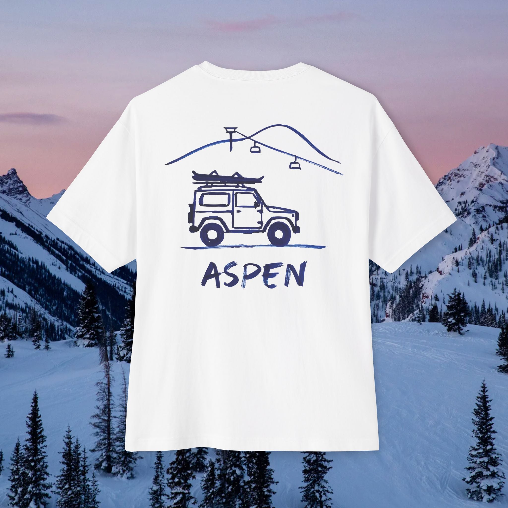 Aspen Jeep Tee
